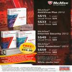 Antivirus Plus 2012, Internet Security 2012, Total Protection 2012