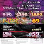 Fibre Broadband 100Mbps, Razer BlackWidow Ultimate, AC Ryan Veolo Media Box, Gamer