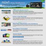 GPS Nuvi Features, TMC, ERP, Lane Guidance, Dual Maps, Travel Guide