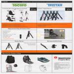 SLR Accessory Tripod Tacoto, Tristar, Magnesium Alloy, Carbon Fiber, Monopod, Manfrotto Camera Bag