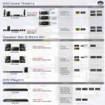 Samsung Mega Discount DVD Home Theatre, Speaker Bar, Micro Hifi, Players