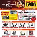 Free Gift, Shure SRH 240, 440, 840, 750DJ, Panasonic Technics RP-DH1200, RP-HTF600, RP-HTX7, RP-DJ120