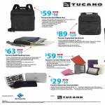 Tucano Bags Vertical Work Out, Expanded BackPack, Multitasking Case, Cornice IPad2 Case, Elements Second Skin