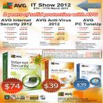 AVG Internet Security 2012, Anti-Virus 2012, PC TuneUp Software