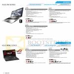 Notebooks N46VZ-V3071H, N56VZ-S4328H, N76VZ-V4G-T1175H, ROG G75VX-T4072H, G75VX-CV071H