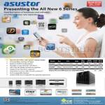 Media Player NAS Asustor AS-602T AS-604T AS-606T AS-608T AS-604RS AS-609RS