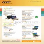 Notebooks Aspire V3-471G-53234G50Ma, 736b4G75Ma, V3-571G-736b8G1TMa, Aspire V5-131-10072G50n, V5-571-53334G50Ma, V5-171-53334G50a, S3-391-53334G52a