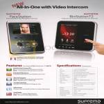 Suprema FaceStation Face Recognition Terminal, BioStation T2 Fingerprint IP Access Terminal Features, Specifications