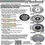 IRobot Robotic Vacuum Cleaners Roomba 531, Roomba 555, Roomba 780, Scooba 390