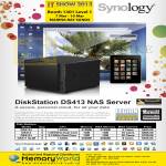 Memory World Synology NAS DiskStation DS413j, DS413, DS412Plus, DS411 Slim