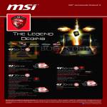 Newstead MSI Notebooks Gaming G Series Notebooks GT60-0NC, GT60-0ND, GT70-0ND, GT60-0NE, GT70-0NE