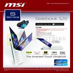 MSI Notebooks Slidebook S20 Ultrabook