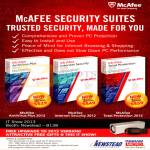 Newstead McAfee Antivirus Plus 2013, Mcafee Internet Security 2012, Mcafee Total Protection 2012