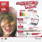 Singtel Broadband Mobile 21Mbps, 75Mbps, Fibre 200Mbps ADSL 15Mbps Free Acer Aspire V5 Touch 15.6 Notebook, 150Mbps, 300Mbps