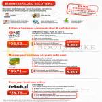 Singtel Business Cloud Solutions, OneOffice Basic Pack, QuickBooks Online, FetchFans