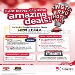 Singtel Early Bird Promotions, Free Playstation Vita, Free Special Number, Accessories Discount, Joy Machine