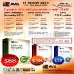 AVG Software Internet Security 2013, Anti-Virus 2013, PC TuneUp