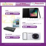 MyRepublic Fibre Broadband 100Mbps Free Google Nexus7, Galaxy Tab 2 7.0, Galaxy Camera