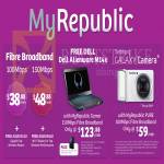 MyRepublic Fibre Broadband 100Mbps, 150Mbps, Free Dell Alienware M14x Notebook, Samsung Galaxy Camera, Pure