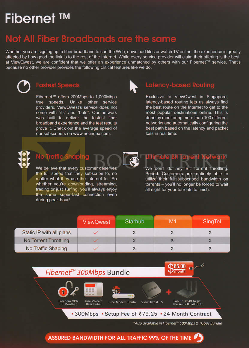 IT SHOW 2014 price list image brochure of ViewQwest Fibernet 300Mbps Bundle Features