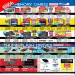 Memory Cards MicroSD SDHC, Flash Drives Sandisk Cruzer Force Fit Blade Switch Ultra Extreme, Samsung, SSD Ultra Plus