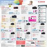 DSLR Digital Cameras EOS M, 700D, 70D, 1100D, 100D, 600D, 60D, 6D, 5D Mark III