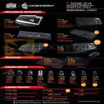 CMStorm Mechanical Keyboards, Mousepads, Gaming Mouse, Headsets, Quickfire, Aluminum, Devastator, Xornet, Recon, Sirus