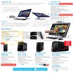 Desktop PCs, AIO Desktop PCs, Inspiron 23, Inspiron 3000, XPS 27, XPS 8700, Alienware X51, Alienware Aurora R4