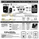 Price List Virdi Time Management Solutions, AC-F100, 300NS, Face Station, Biostation T2, Bioentry W, Biolite Net, Bioentry Plus, Xpass Slim