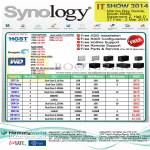 Synology NAS DiskStation DS713 Plus, DS214, DS213, DS412, DS414, DS1513, DS1813 Plus