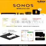 Sonos Wireless Home Theatre System Playbar, Sub, Bridge