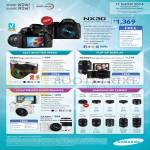 Digital Cameras, NX Lenses, NX30, NX300, NX300M, NX2000