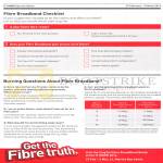 Fibre Broadband Checklist, FAQs