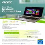 Acer Aspire Notebook V5-473P-54204G50a Specifications