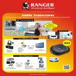 Systems Tech Ranger Audio Transceiver Transmitter Receiver