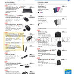 Accessories Mouse Pads, Mouse, USB Charging Stand, Dongle, Adapters, Sleeves, Backpacks, Carry Bag