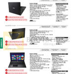 Notebooks Asuspro PU451, PU401, PU551, PU451LD-W0085G, W0102G, W0101G, W0126G, W0125G, PU551LD-X0090G, CN035G, CN034G