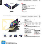 Notebooks Transformer Book Chi, Flip, T300CHI-FH011H, TP300LD-DW081H, TP500LN-DN118H, TP500LN-DN119H