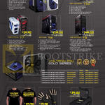 Desktop PC Case, Fan, T-Shirt, Glove, Nanotron T1X, Hectotron T3X, Teratron T7, Ziitron T8, Infinitron T9, Voltron PSU Gold Series, Tarasque