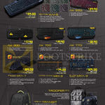 Keyboards, Backpacks, Mechanical Sentinel KAI-9, AK 550i, 300, 700, 770i, Stealth Raptor MKA-7, Strike Eagle MKI-3, Black Hornet MKA-3, Trooper Bag, Airbag Transit