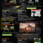 Notebooks Alienware 15, 17