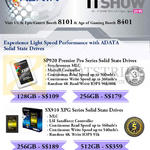 Adata SSD SP920 Premier Pro, SX910 XPG Series 128GB, 256GB, 512GB