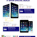 Apple IPad Air Tablet, IPad Mini 2, IPod Touch