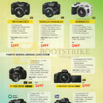 (No Prices) Digital Cameras Finepix S4800, S8200, S8300, HS35, HS55, HS50, S1, X-S1