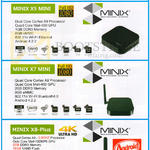 Trading Media Player Minix X5 Mini, X7 Mini, X8-Plus