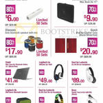 Accessories Pisen Power Bank, Tucano Sleeve, Divoom, Logitech, Soul, Bose, Ozaki