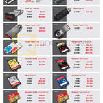 Memory Cards, USB Flash Drives Extreme Pro, SDHC SDXC UHS MicroSDHC CompactFlash, Ultra Fit, Cruzer Force, Orbit, Extreme Pro