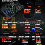 Keyboard, Controller, Mouse, Mousepad, Apex M800, QCK Mini, Plus, Dex, Sensei Raw, Rival, Sentry