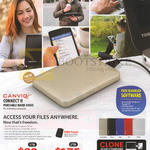 Canvio Connect II External Storage Drive 1TB 2TB