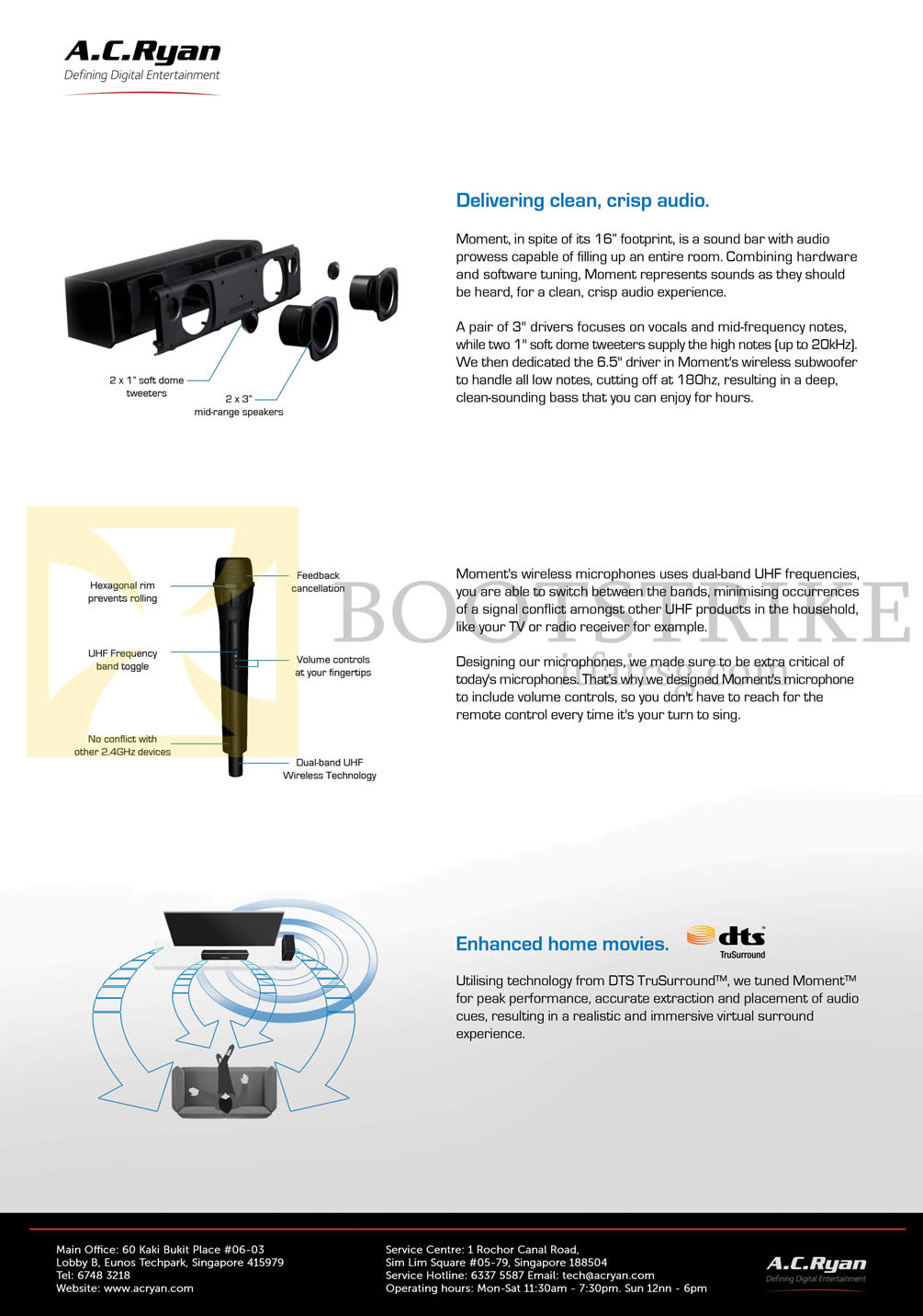 IT SHOW 2016 price list image brochure of AC Ryan Moment Speakers